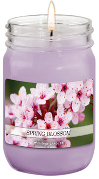 A Spring Blossom candle, a candle fundraising option your supporters will love.